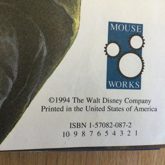 Disney Lion King Hunchback of Notre Dame First Editions Hardcover - Picture 5 of 9